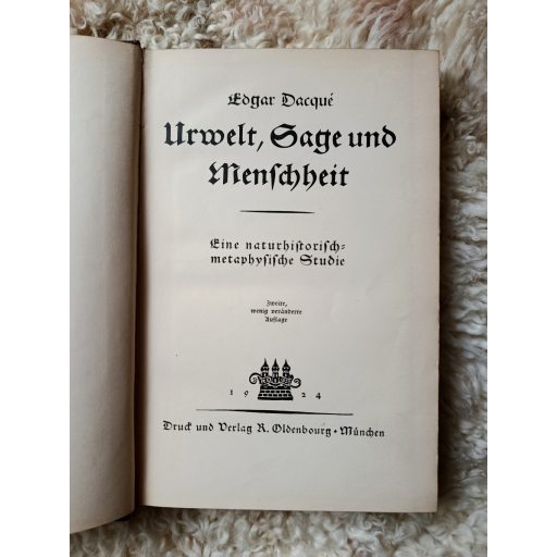 Urwelt, Sage und Menscheit (Ancient world, myths and humanity)