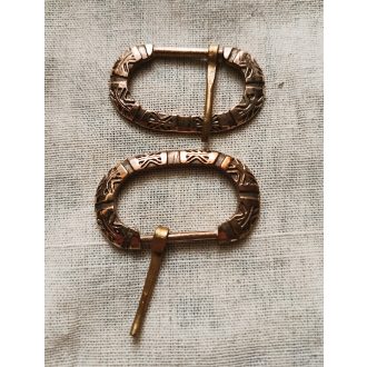 Buckle / Carolingian style; found in Birka (Sweden)