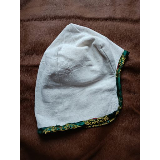 Linen cap, silk edges - steppe