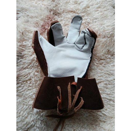 Leather fencing glowe