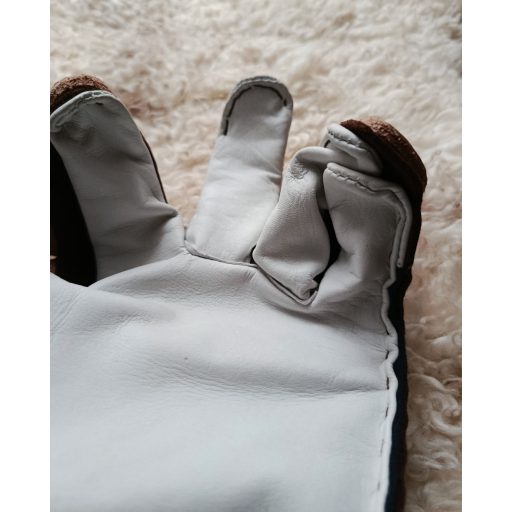 Leather fencing glowe