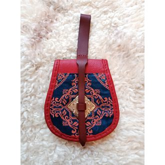 Tarsoly - silk cover with fitting from Karos, Hungary