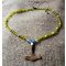 Mjölnir with green glassbeads